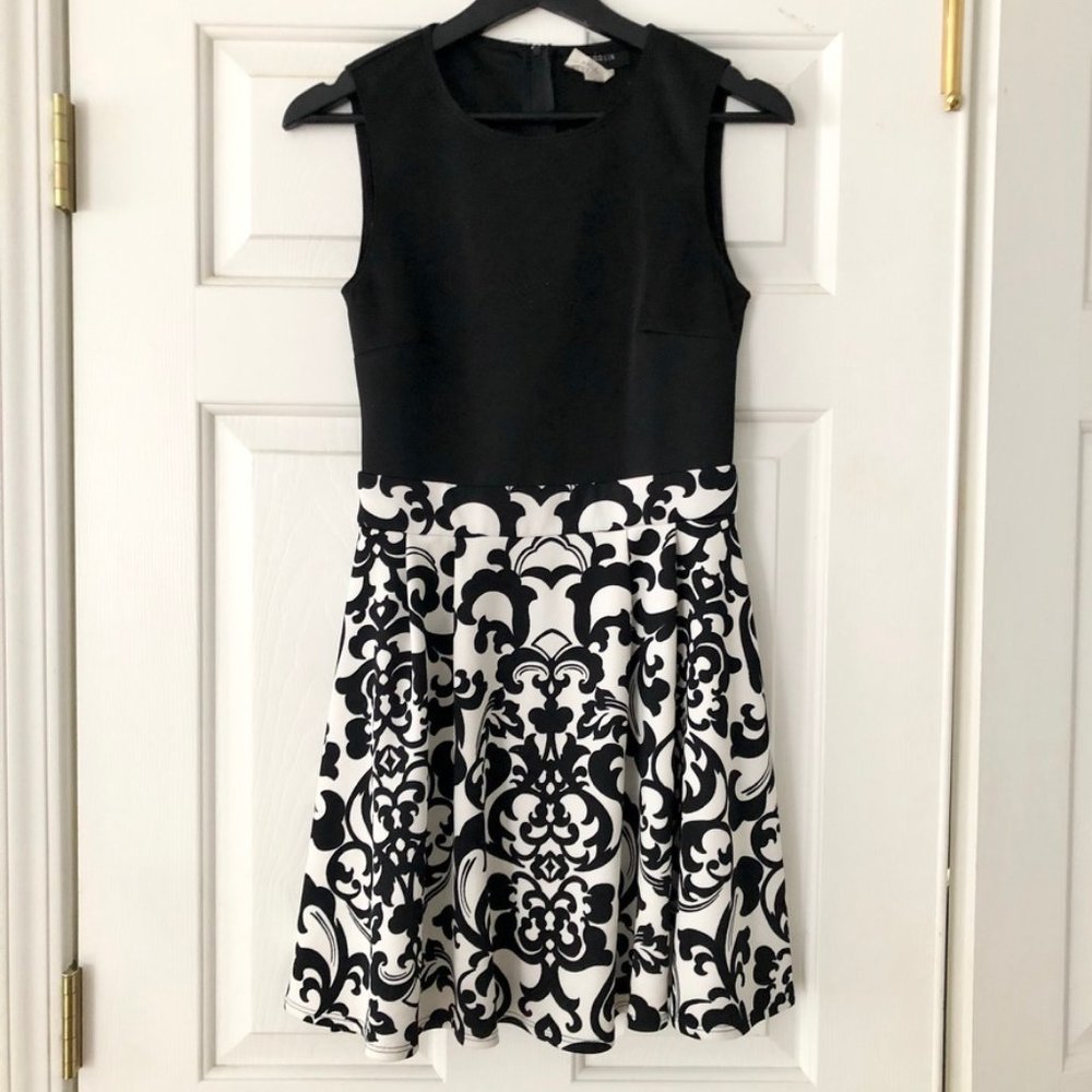 Black and White Dress